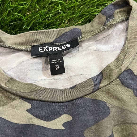 Express Stretchy soft T-shirt - Camo Print - Picture 3 of 5